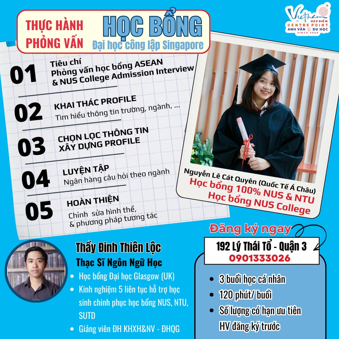 phỏng vấn học bổng